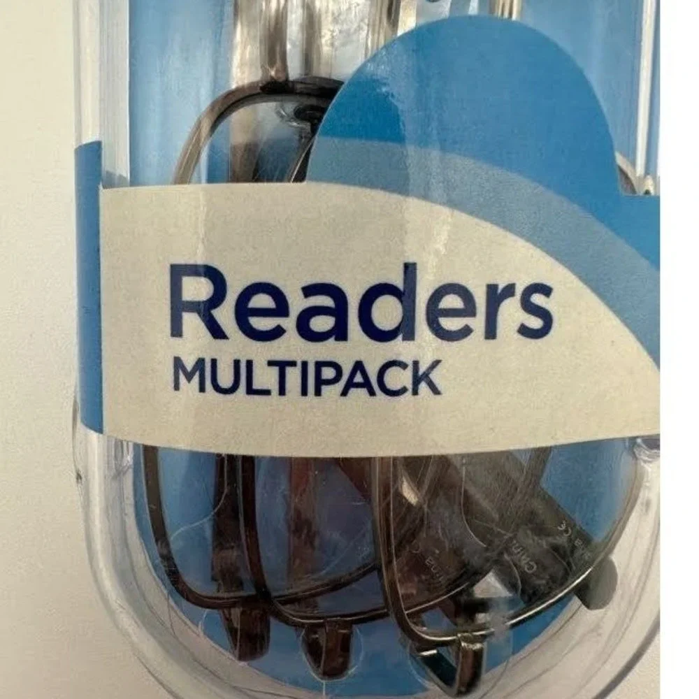 Equate Readers Multipack +1.50 Strength Reading Glasses 3 Pair Silver Tortoise
